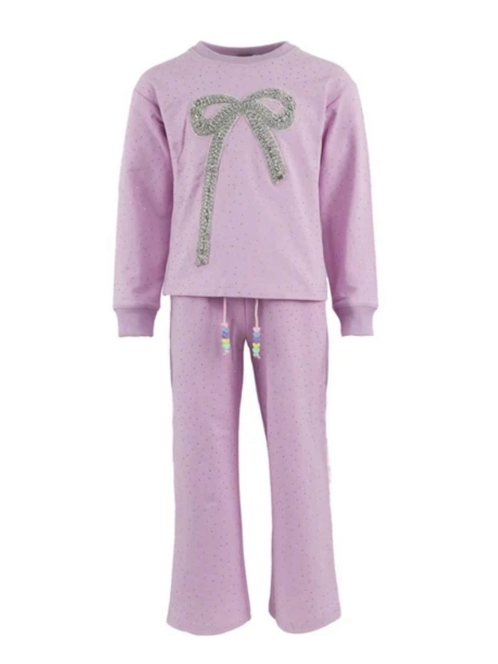 lola Lila Set with Sparkle Bow